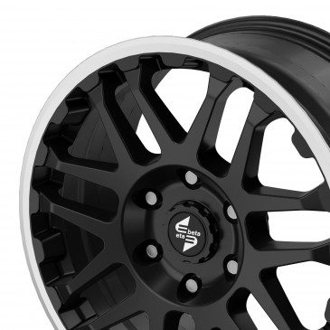 etabeta COMBAT Black matt lip pol.