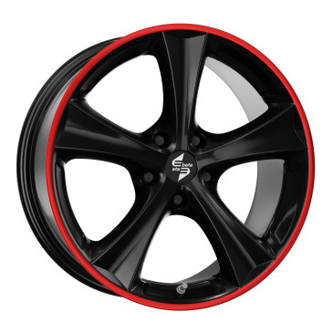 etabeta TETTSUT Black shiny red lip