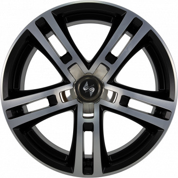 etabeta URIEL Black matt pol. - inox cap