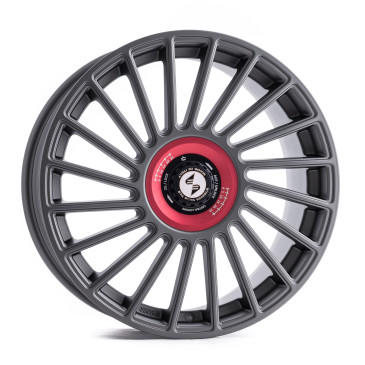 etabeta VENTI-R ZV Anthracite matt rot-schwarz