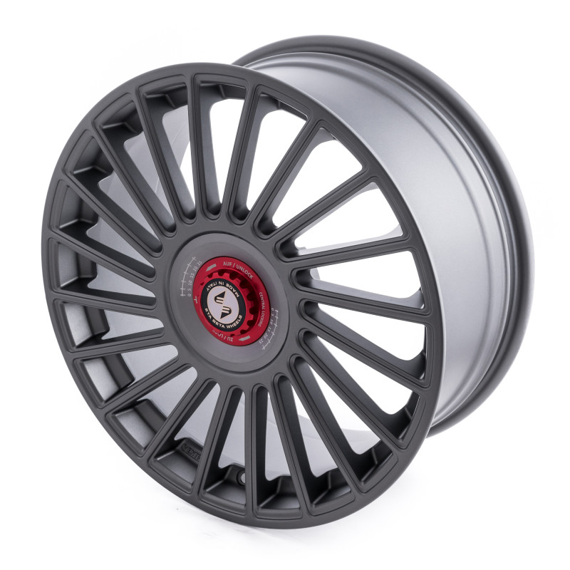 etabeta VENTI-R ZV Anthracite matt silber-rot