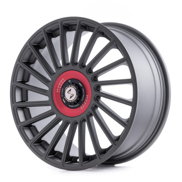 etabeta VENTI-R ZV Anthracite matt rot-schwarz