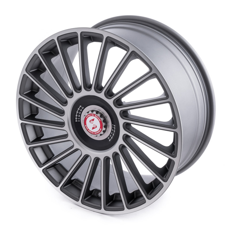 etabeta VENTI-R ZV Anthr. matt full pol. schwarz-silber