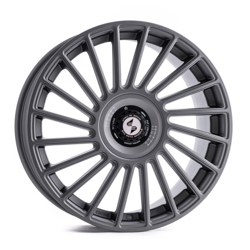 etabeta VENTI-R ZV Anthracite matt silber-schwarz