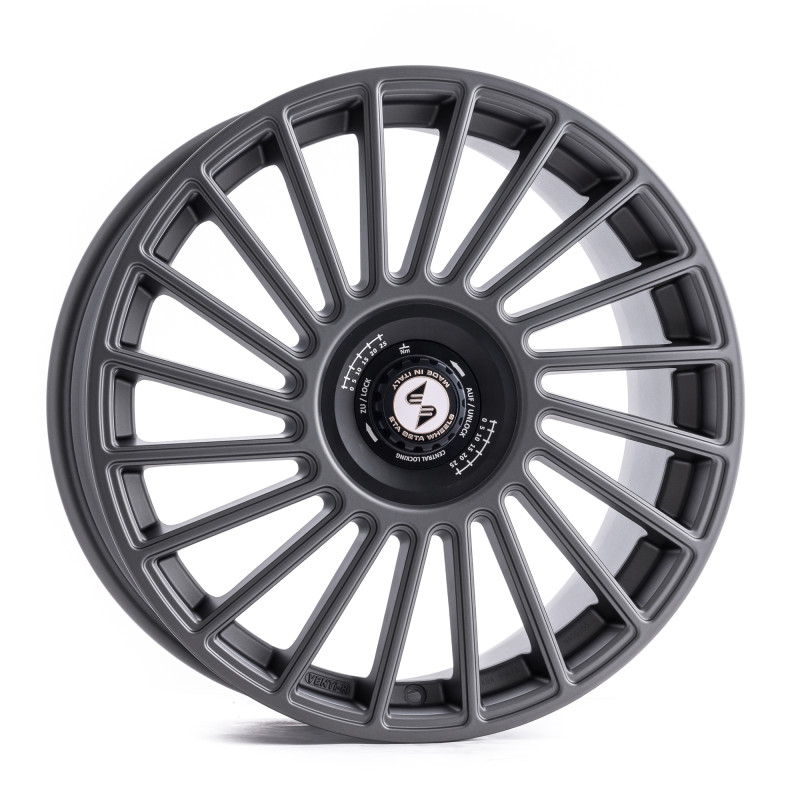 etabeta VENTI-R ZV Anthracite matt schwarz-schwarz