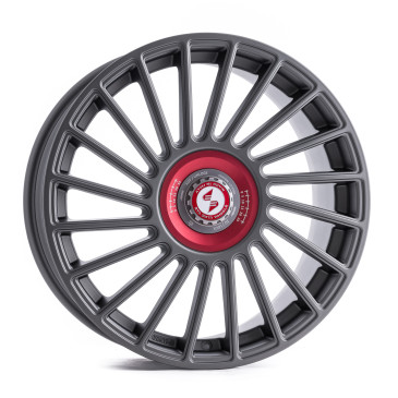 etabeta VENTI-R ZV Anthracite matt rot-silber