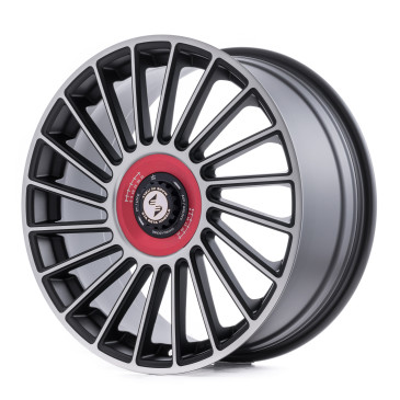 etabeta VENTI-R ZV Black matt full pol. rot-schwarz