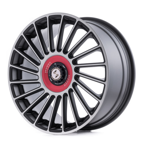 etabeta VENTI-R ZV Black matt full pol. rot-schwarz