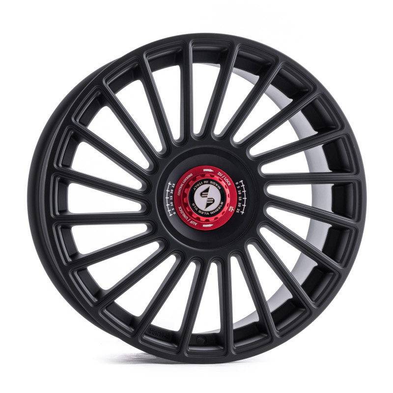 etabeta VENTI-R ZV Black matt schwarz-rot