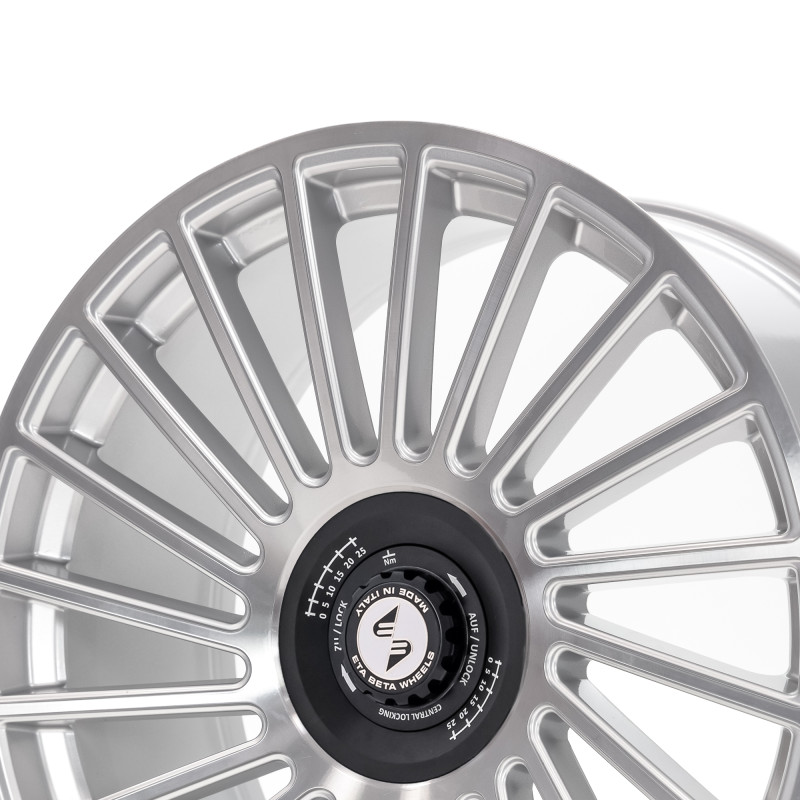 etabeta VENTI-R ZV silber shiny poliert schwarz-schwarz