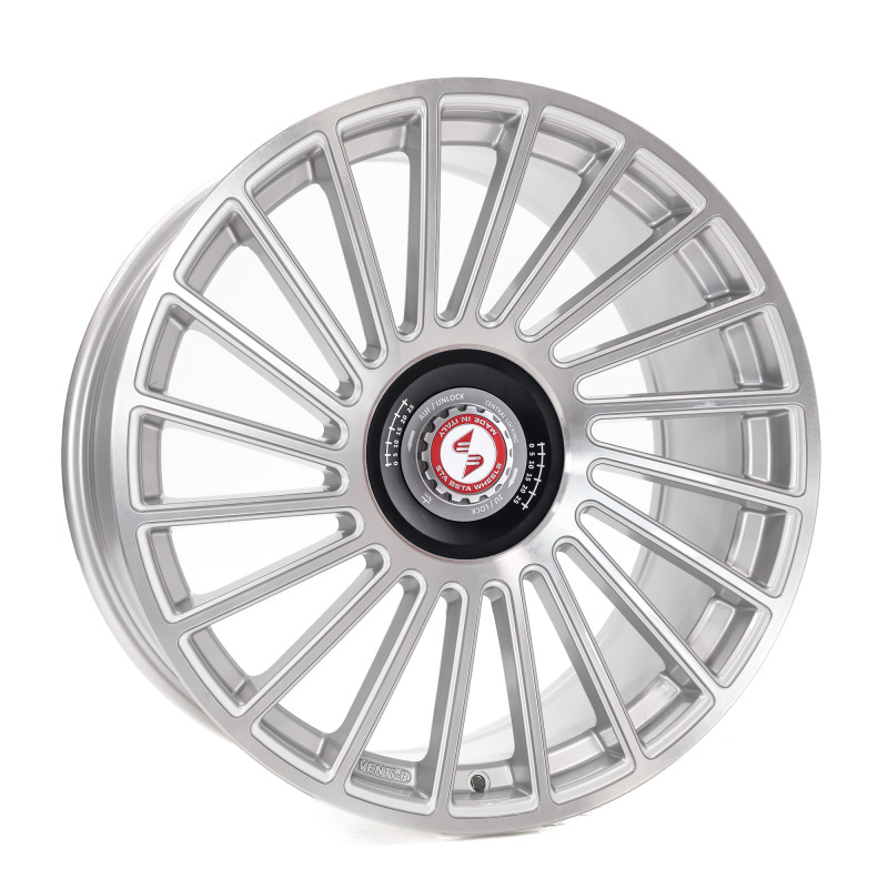 etabeta VENTI-R ZV silber shiny poliert schwarz-silber