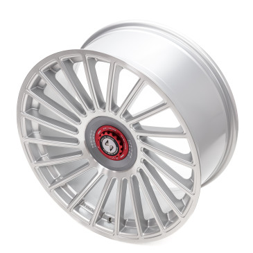 etabeta VENTI-R ZV silber shiny poliert silber-rot