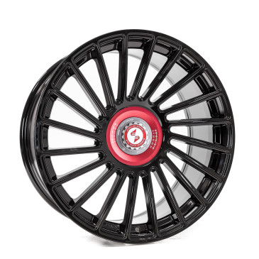 etabeta VENTI-R ZV Schwarz glanz rot-silber