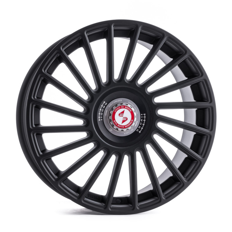 etabeta VENTI-R ZV Black matt schwarz-silber