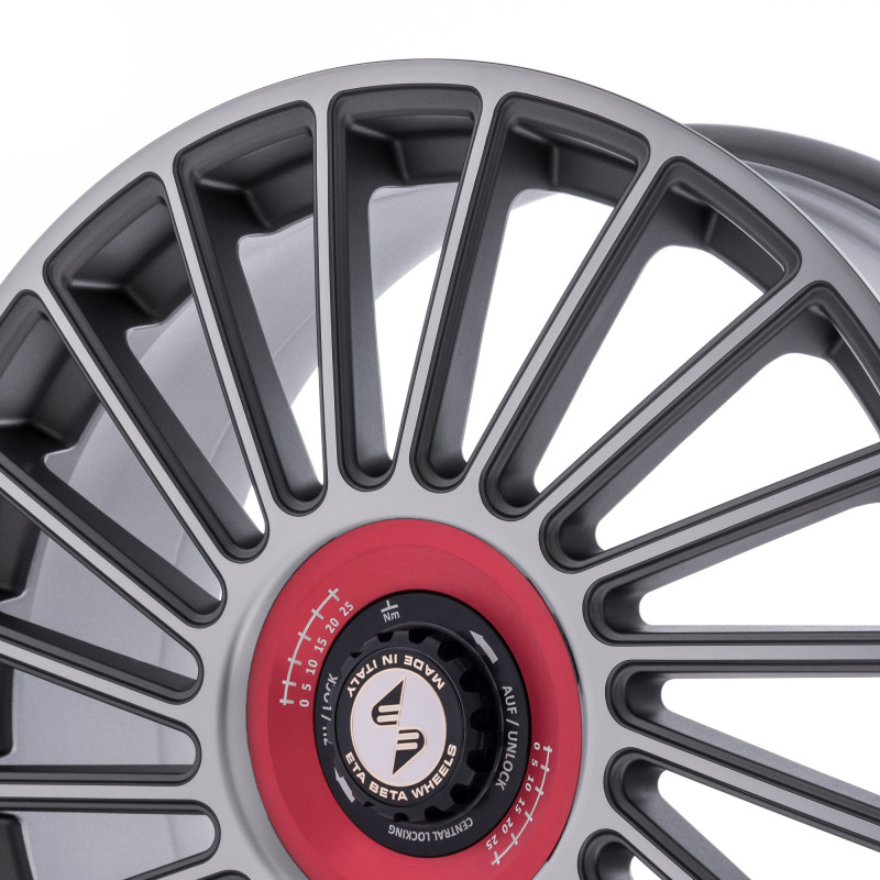 etabeta VENTI-R ZV Anthr. matt full pol. rot-schwarz