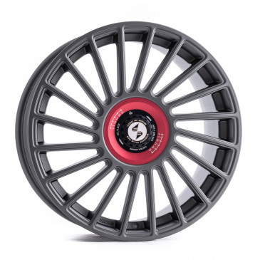 etabeta VENTI-R ZV Anthracite matt rot-schwarz