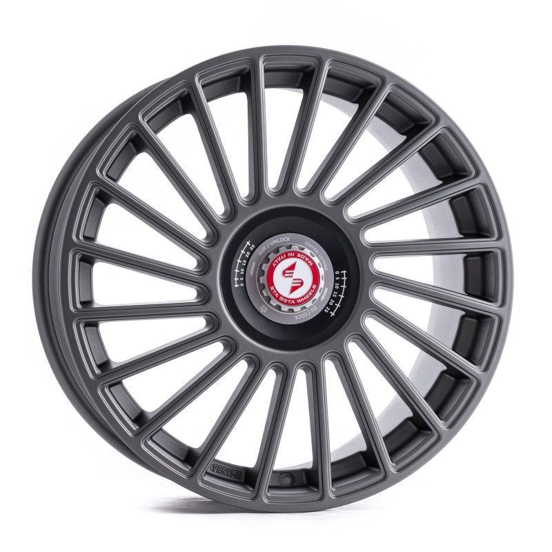 etabeta VENTI-R ZV Anthracite matt schwarz-silber