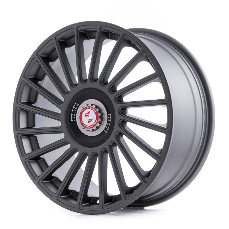 etabeta VENTI-R ZV Anthracite matt schwarz-silber