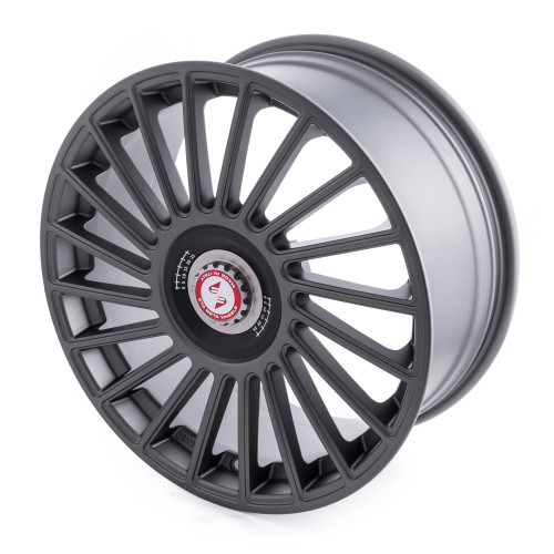 etabeta VENTI-R ZV Anthracite matt schwarz-silber