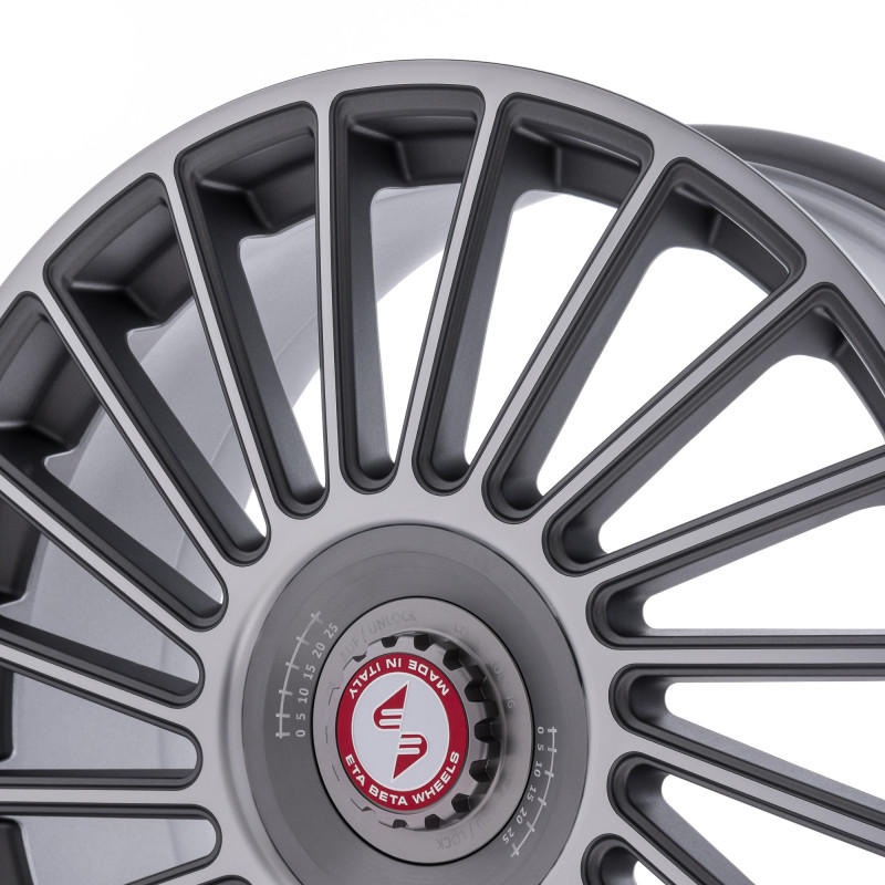 etabeta VENTI-R ZV Anthr. matt full pol. silber-silber