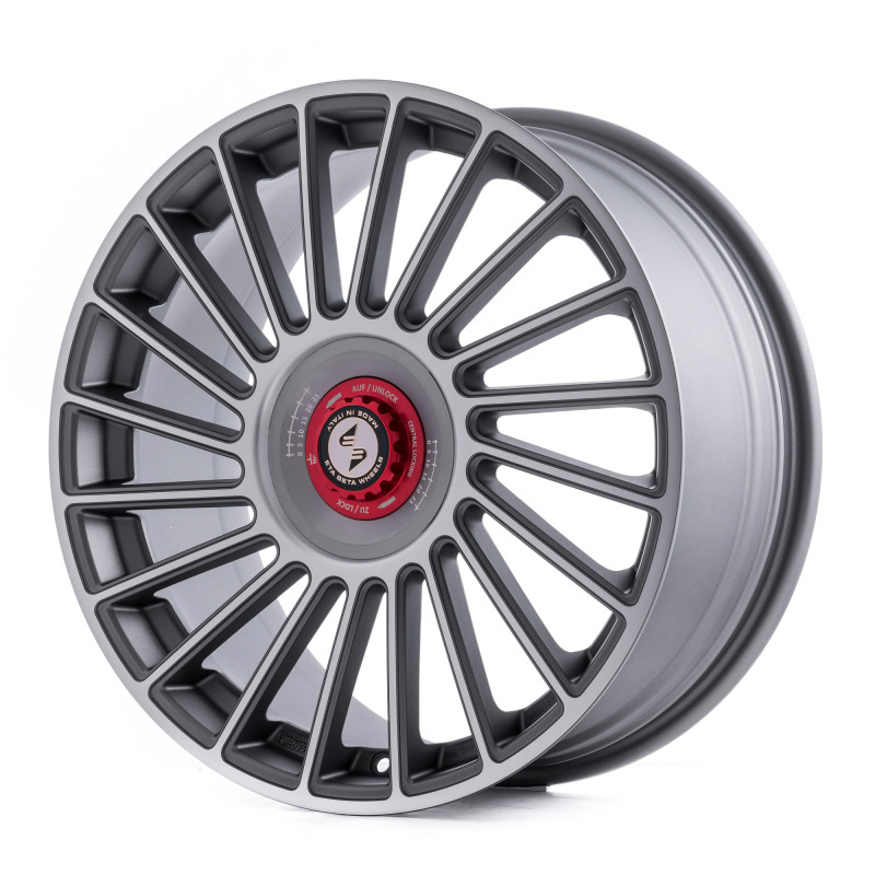 etabeta VENTI-R ZV Anthr. matt full pol. silber-rot