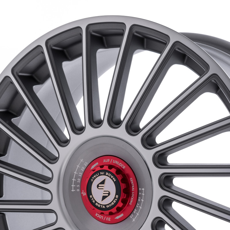 etabeta VENTI-R ZV Anthr. matt full pol. silber-rot