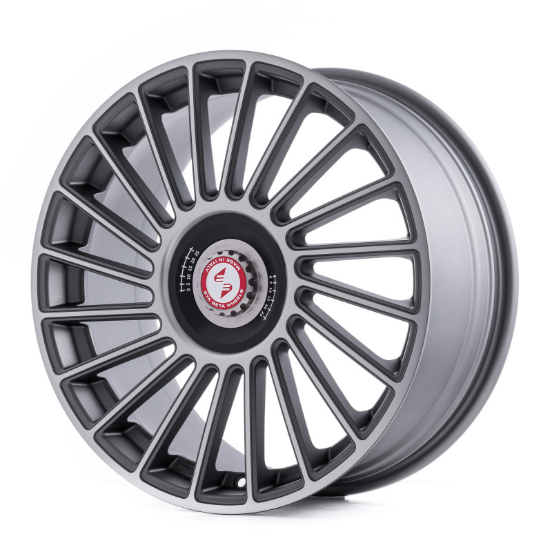 etabeta VENTI-R ZV Anthr. matt full pol. schwarz-silber