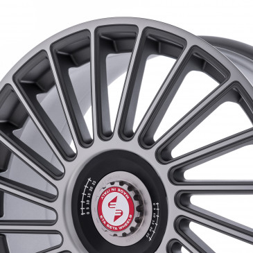 etabeta VENTI-R ZV Anthr. matt full pol. schwarz-silber