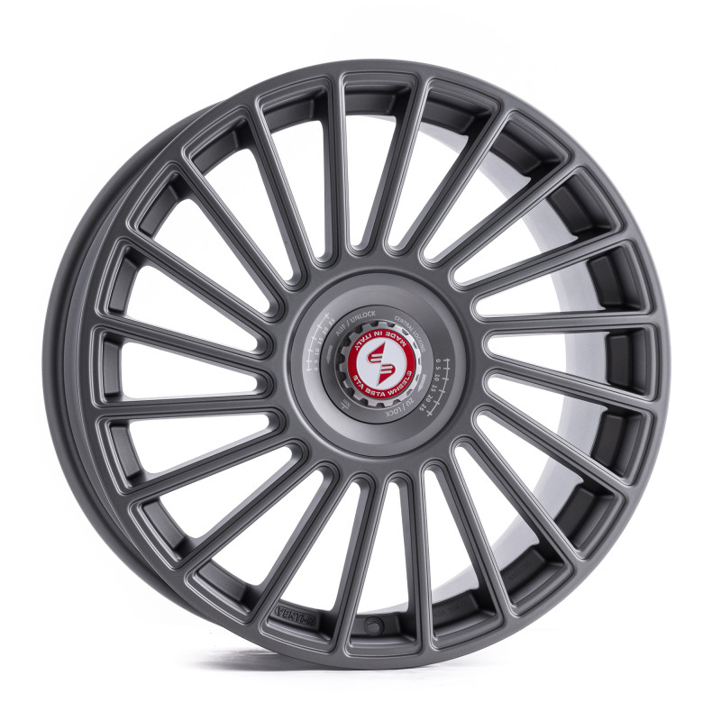 etabeta VENTI-R ZV Anthracite matt silber-silber