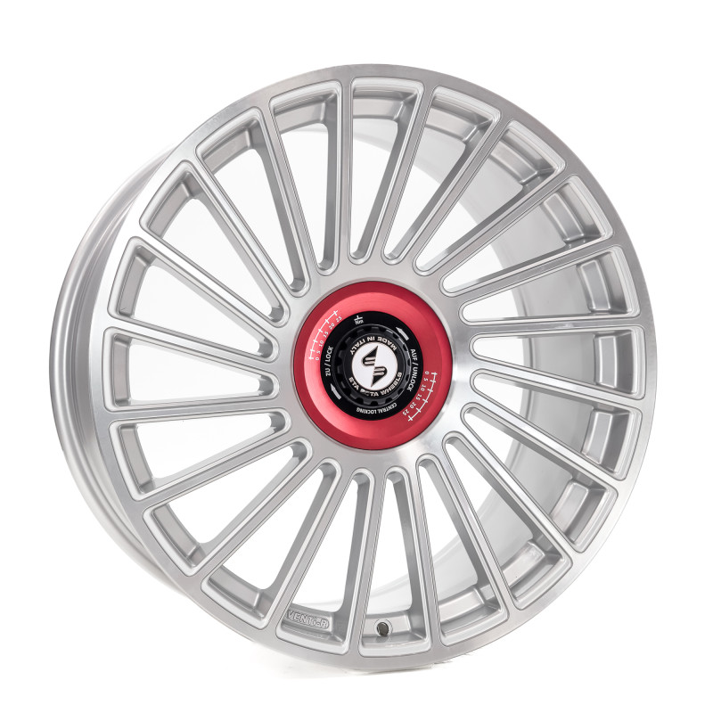 etabeta VENTI-R ZV silber shiny poliert rot-schwarz