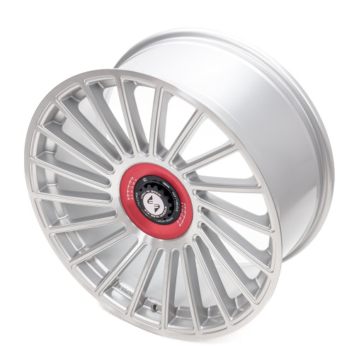 etabeta VENTI-R ZV silber shiny poliert rot-schwarz