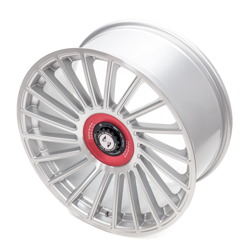 etabeta VENTI-R ZV silber shiny poliert rot-schwarz