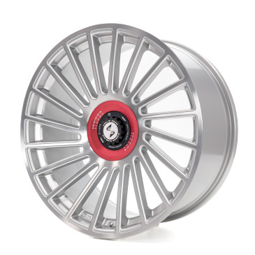 etabeta VENTI-R ZV silber shiny poliert rot-schwarz
