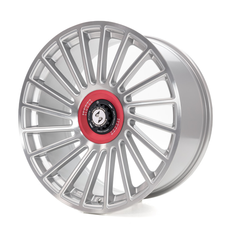 etabeta VENTI-R ZV silber shiny poliert rot-schwarz