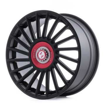 etabeta VENTI-R ZV Black matt rot-silber