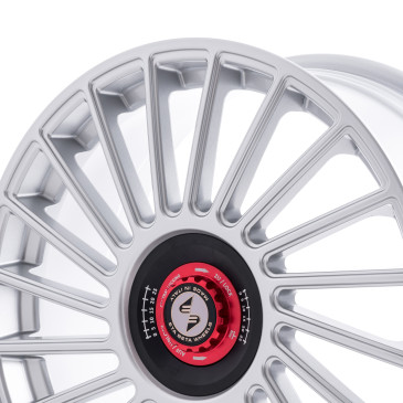 etabeta VENTI-R ZV Silver schwarz-rot