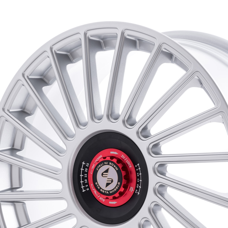 etabeta VENTI-R ZV Silver schwarz-rot