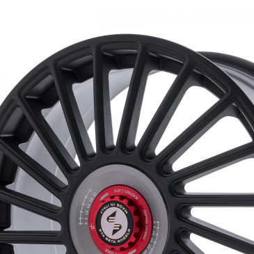 etabeta VENTI-R ZV Black matt silber-rot