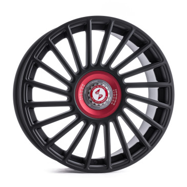 etabeta VENTI-R ZV Black matt rot-silber