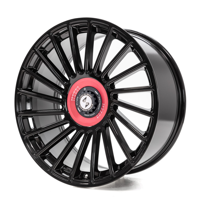 etabeta VENTI-R ZV Schwarz glanz rot-schwarz