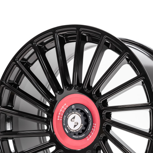 etabeta VENTI-R ZV Schwarz glanz rot-schwarz