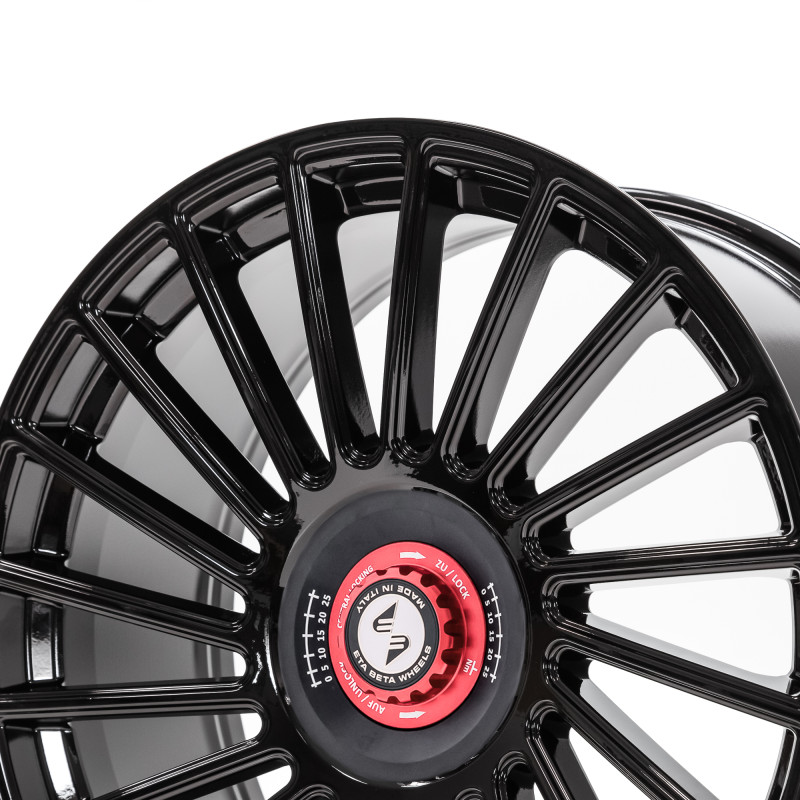 etabeta VENTI-R ZV Schwarz glanz schwarz-rot