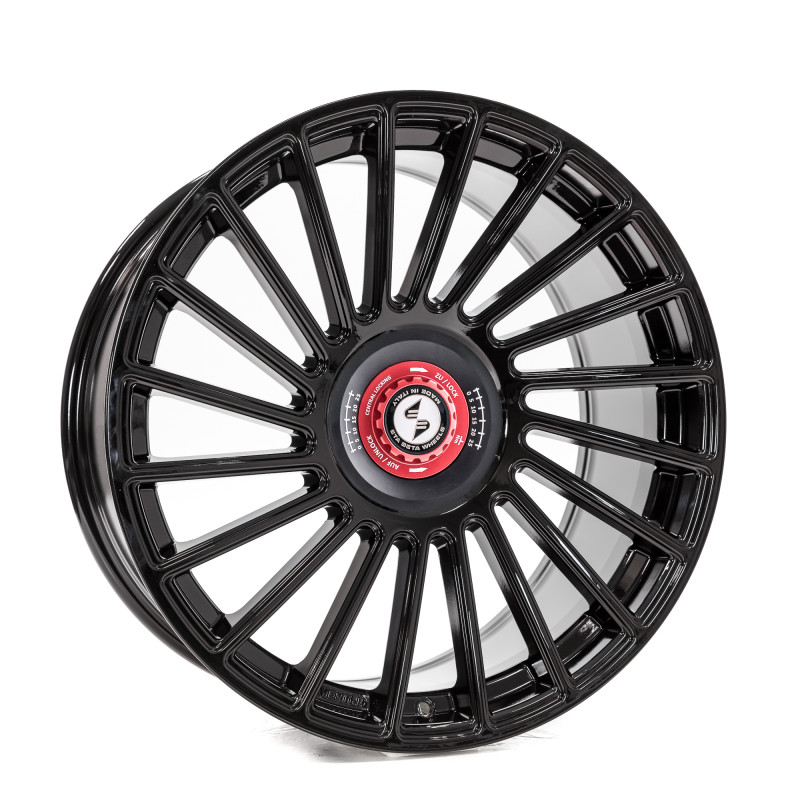 etabeta VENTI-R ZV Schwarz glanz schwarz-rot