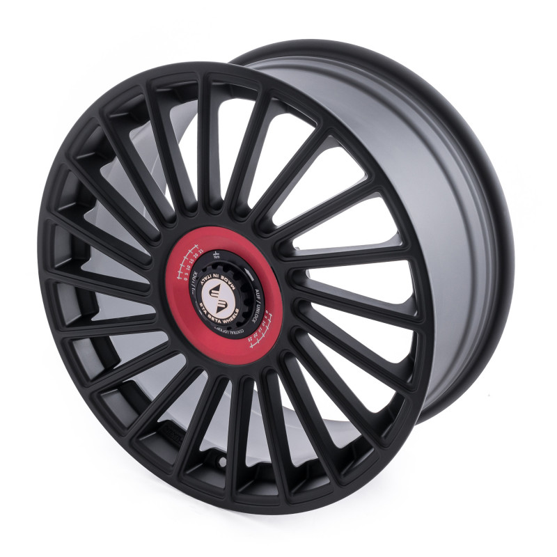 etabeta VENTI-R ZV Black matt rot-schwarz