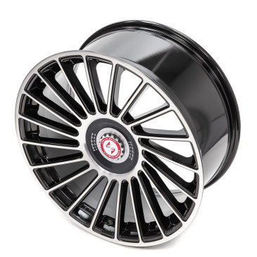 etabeta VENTI-R ZV Black shiny polish schwarz-silber