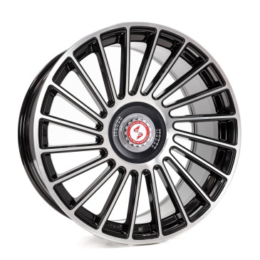 etabeta VENTI-R ZV Black shiny polish schwarz-silber