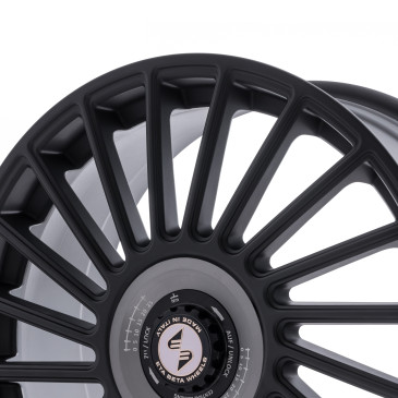 etabeta VENTI-R ZV Black matt silber-schwarz