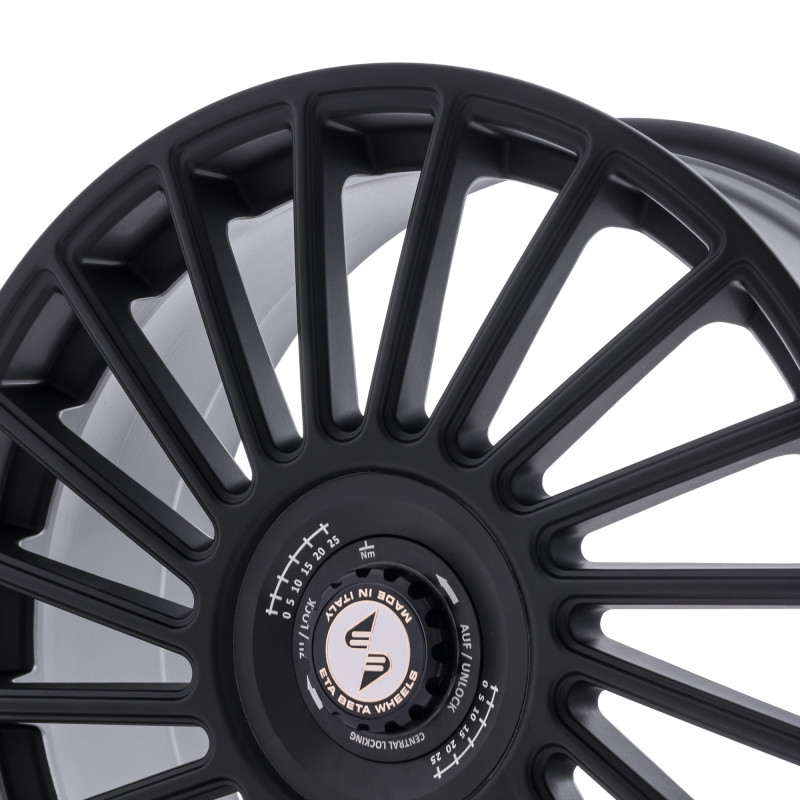 etabeta VENTI-R ZV Black matt schwarz-schwarz