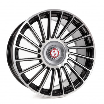 etabeta VENTI-R ZV Black shiny polish silber-silber