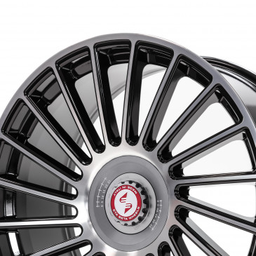 etabeta VENTI-R ZV Black shiny polish silber-silber